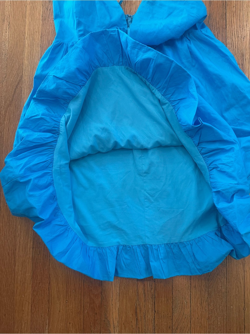 Anna Rae Poplin Mini Dress - Picture 6 of 7